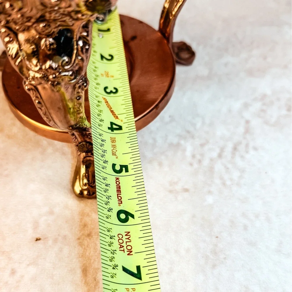 Princess House Copper Carafe Warming Stand